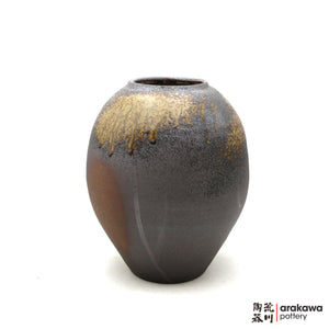 Handmade Ikebana Container Tsubo-vase  0619-008 made by Thomas Arakawa and Kathy Lee-Arakawa at Arakawa Pottery