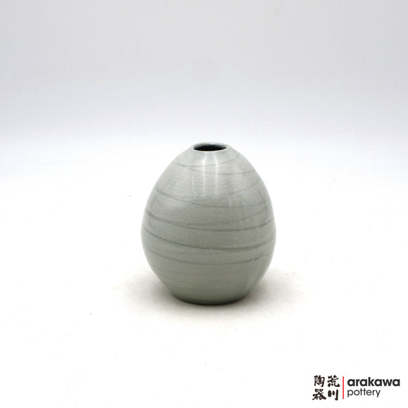 Handmade Ikebana Container Small Vase  0619-029 made by Thomas Arakawa and Kathy Lee-Arakawa at Arakawa Pottery