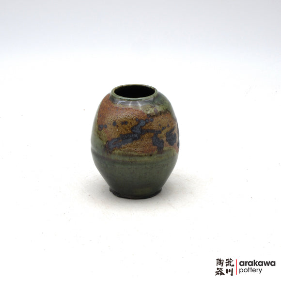 Handmade Ikebana Container Small Vase  0625-013 made by Thomas Arakawa and Kathy Lee-Arakawa at Arakawa Pottery