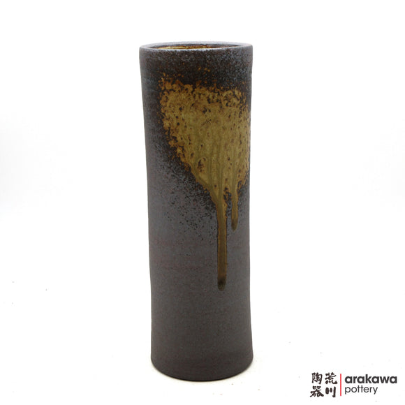 Handmade Ikebana Container 13” Cylinder  0704-007 made by Thomas Arakawa and Kathy Lee-Arakawa at Arakawa Pottery