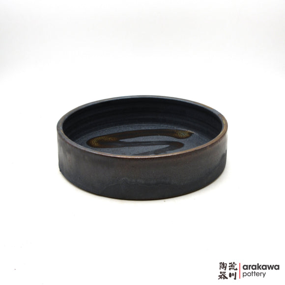 Handmade Ikebana Container 13” round suiban 0704-016 made by Thomas Arakawa and Kathy Lee-Arakawa at Arakawa Pottery