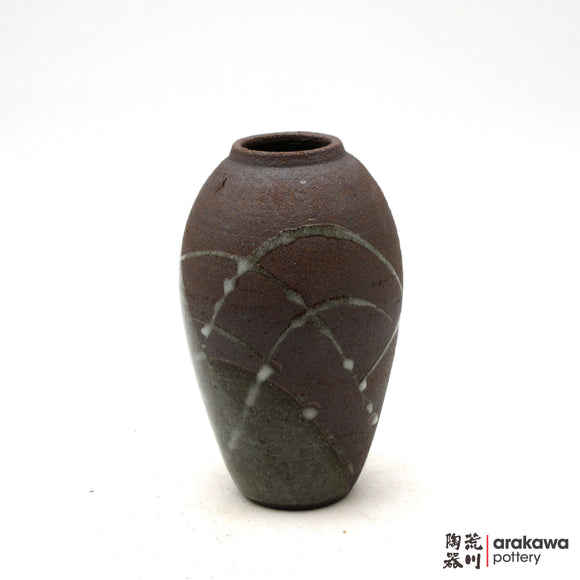 Handmade Ikebana Container Small Vase  0704-042 made by Thomas Arakawa and Kathy Lee-Arakawa at Arakawa Pottery