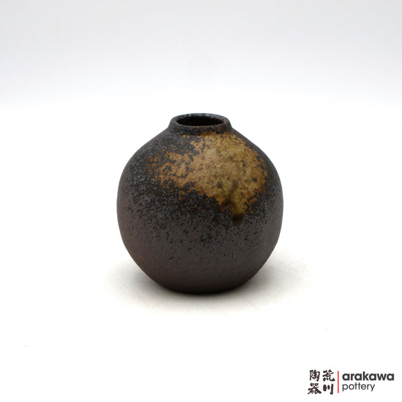 Handmade Ikebana Container Mini Vase (Round) 0704-065 made by Thomas Arakawa and Kathy Lee-Arakawa at Arakawa Pottery