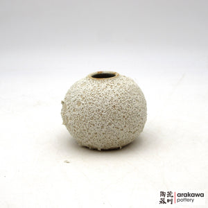 Handmade Ikebana Container Mini Vase (Round) 0704-074 made by Thomas Arakawa and Kathy Lee-Arakawa at Arakawa Pottery