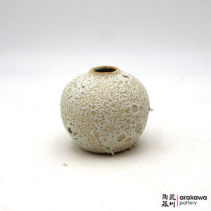 Handmade Ikebana Container Mini Vase (Round) 0704-075 made by Thomas Arakawa and Kathy Lee-Arakawa at Arakawa Pottery