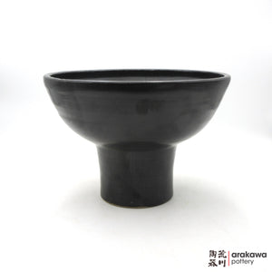 Handmade Ikebana Container Fusako Bowl Comport 0707-001 made by Thomas Arakawa and Kathy Lee-Arakawa at Arakawa Pottery
