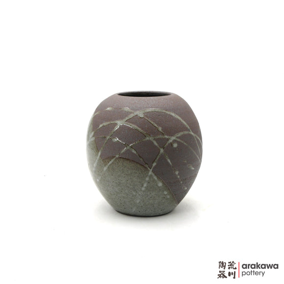 Handmade Ikebana Container Vase 7.5 0707-029 made by Thomas Arakawa and Kathy Lee-Arakawa at Arakawa Pottery