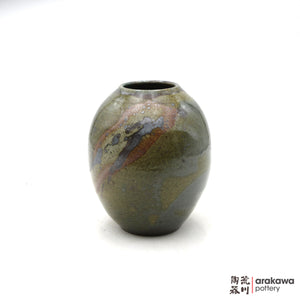 Handmade Ikebana Container Small Vase 6” 0707-059 made by Thomas Arakawa and Kathy Lee-Arakawa at Arakawa Pottery