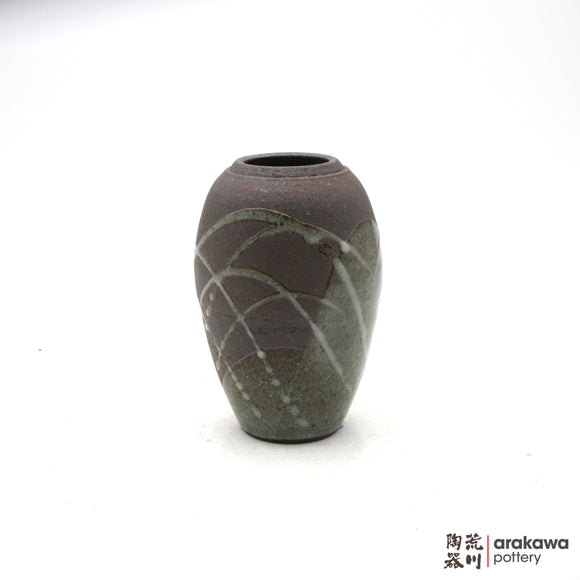 Handmade Ikebana Container Small Vase 5” 0707-063 made by Thomas Arakawa and Kathy Lee-Arakawa at Arakawa Pottery