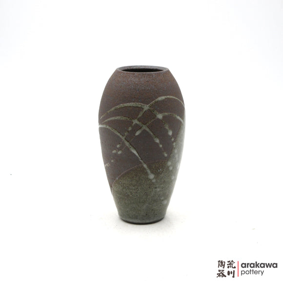 Handmade Ikebana Container Small Vase 5” 0707-064 made by Thomas Arakawa and Kathy Lee-Arakawa at Arakawa Pottery