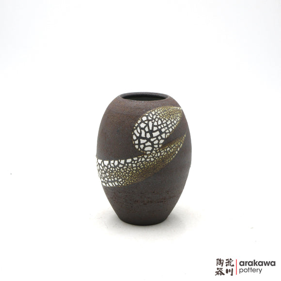 Handmade Ikebana Container Small Vase 5” 0707-066 made by Thomas Arakawa and Kathy Lee-Arakawa at Arakawa Pottery
