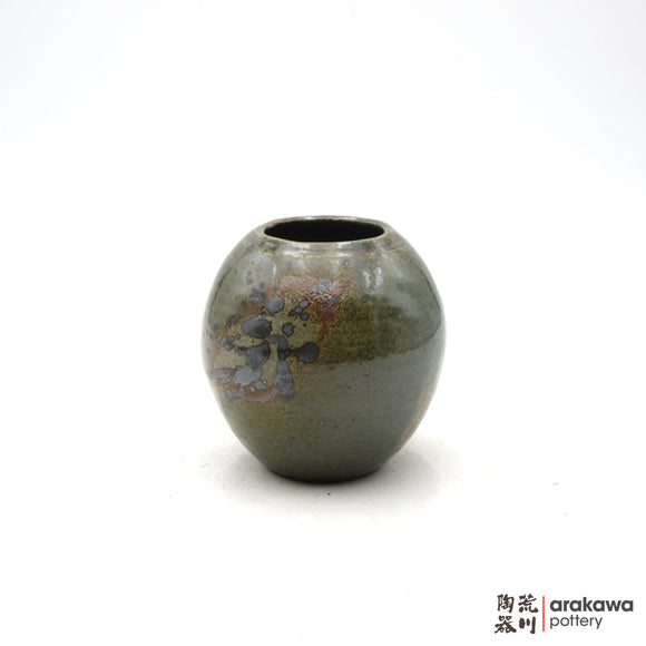 Handmade Ikebana Container Small Vase 4” 0707-078 made by Thomas Arakawa and Kathy Lee-Arakawa at Arakawa Pottery