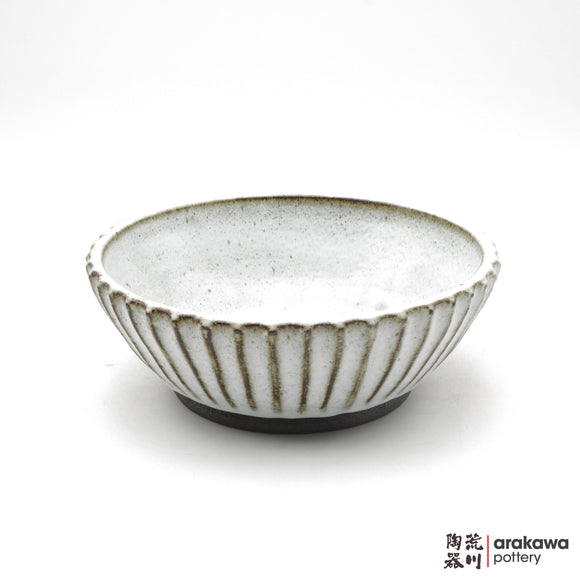 0721-013 - Handmade Dinnerware - Large Fluted Bowl