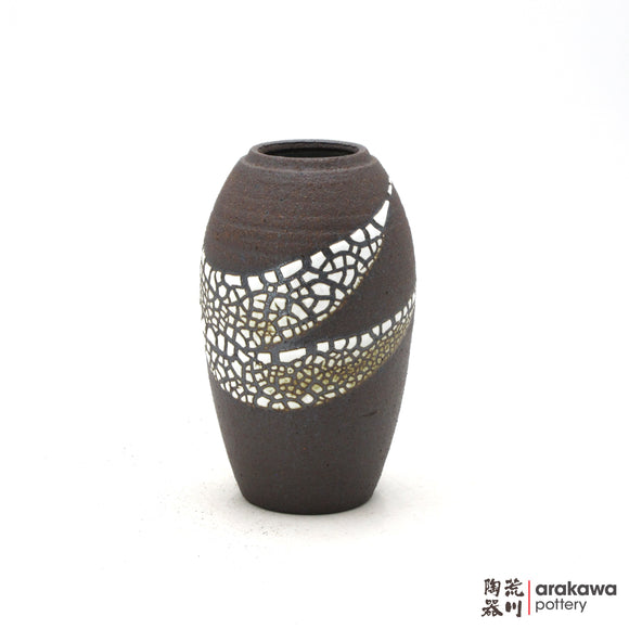 Handmade Ikebana Container Small Vase 6” 0801-045 made by Thomas Arakawa and Kathy Lee-Arakawa at Arakawa Pottery