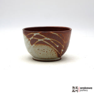 Handmade Dinnerware Rice Bowls (L) 0904-229 made by Thomas Arakawa and Kathy Lee-Arakawa at Arakawa Pottery
