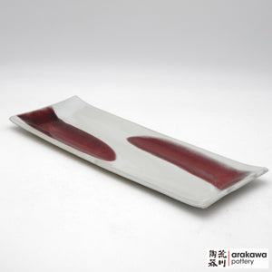 Handmade Dinnerware - Rectangular Slab Plate - 0910-068 made by Thomas Arakawa and Kathy Lee-Arakawa at Arakawa Pottery