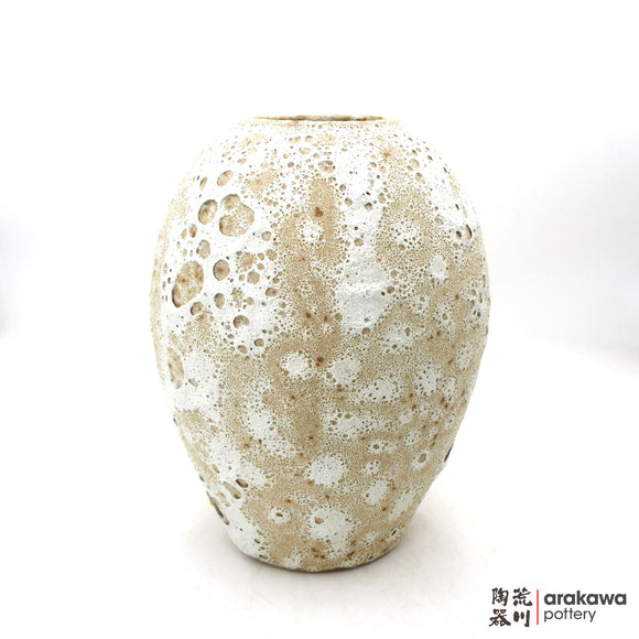 Handmade Ikebana Container Tsubo vase  0919-015 made by Thomas Arakawa and Kathy Lee-Arakawa at Arakawa Pottery