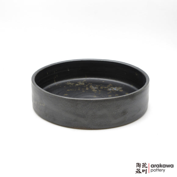 Handmade Ikebana Container - 13” round suiban - 1001-014 made by Thomas Arakawa and Kathy Lee-Arakawa at Arakawa Pottery