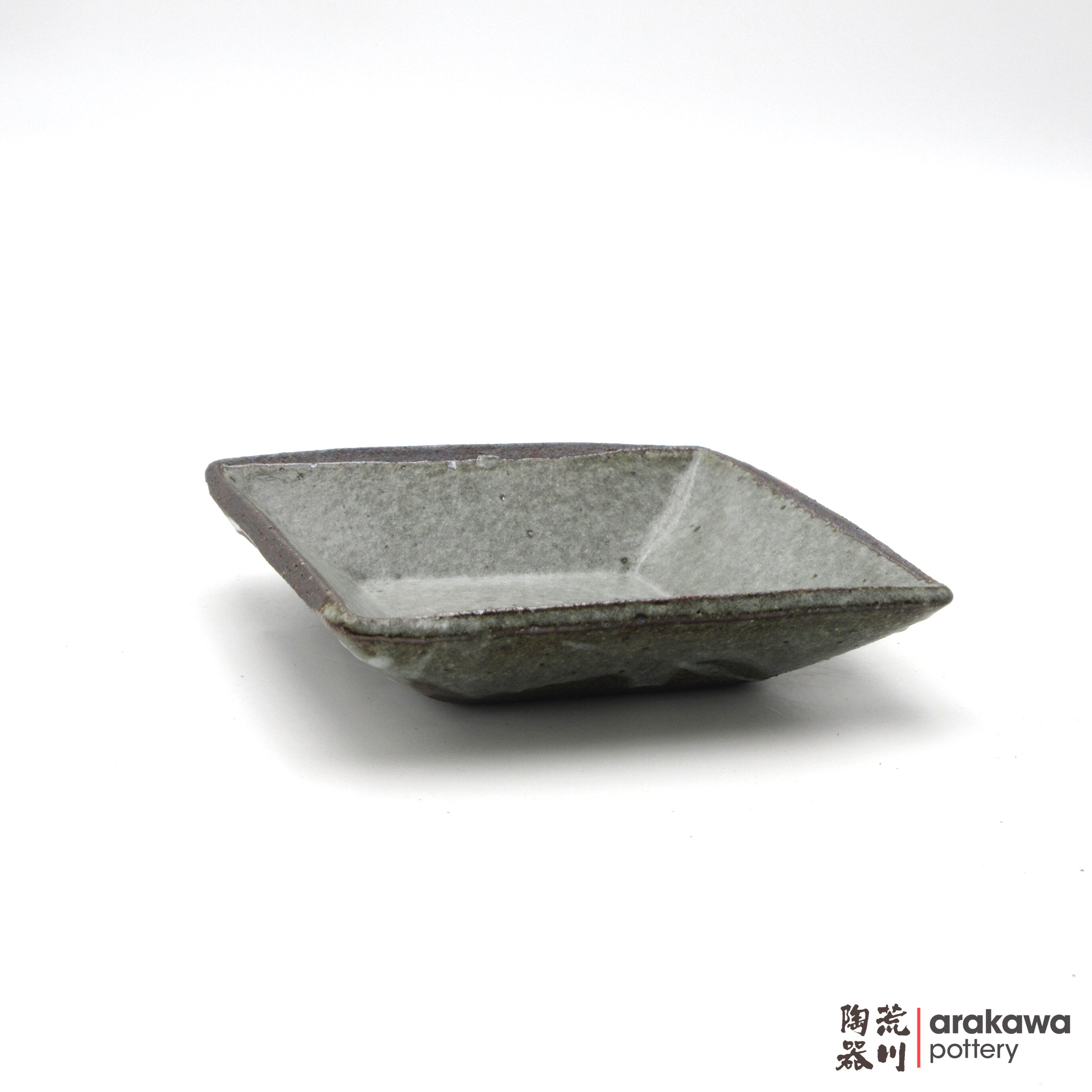Handmade Dinnerware Square Dish (M) Side Dish 1014-108 made by Thomas Arakawa and Kathy Lee-Arakawa at Arakawa Pottery