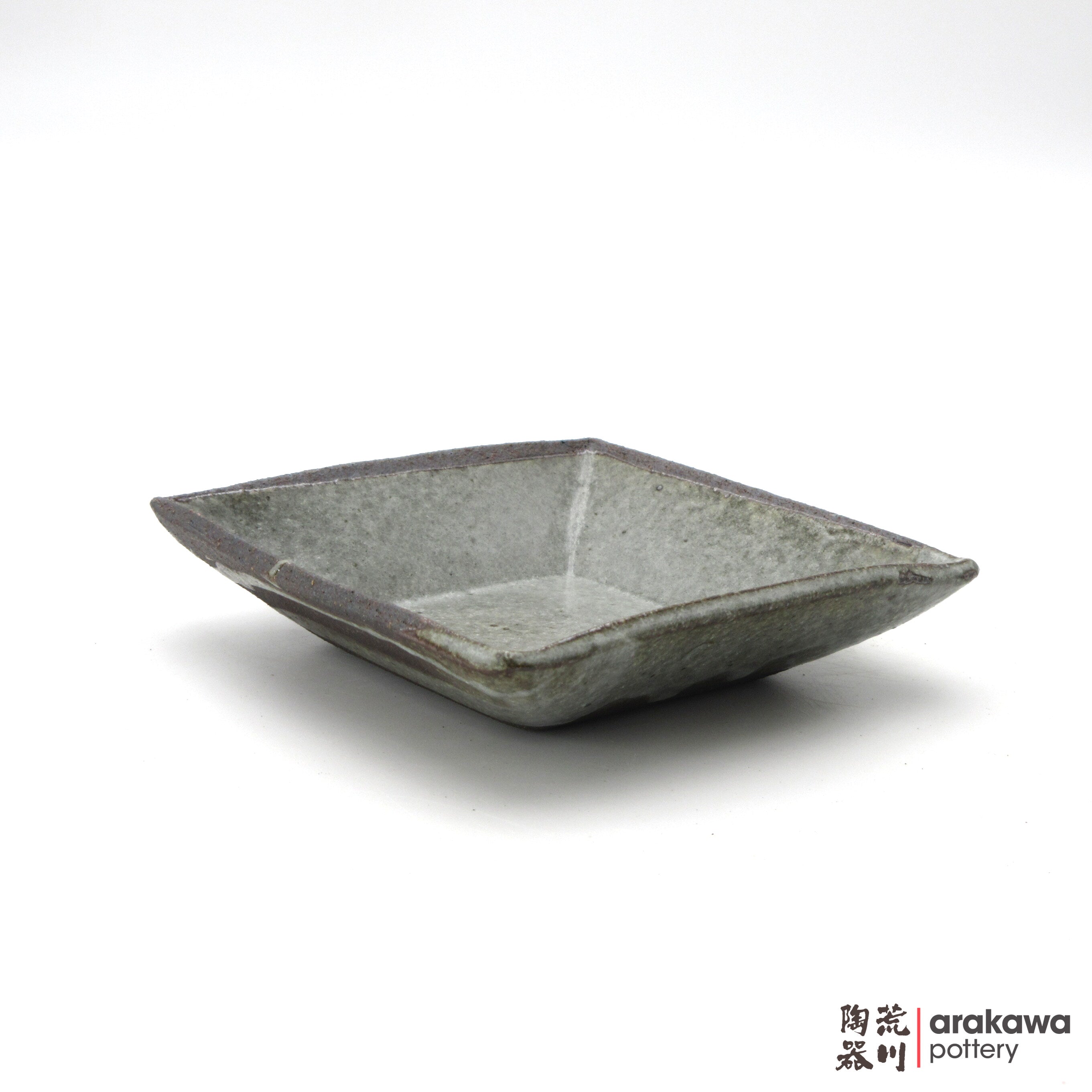 Handmade Dinnerware Square Dish (M) Side Dish 1014-110 made by Thomas Arakawa and Kathy Lee-Arakawa at Arakawa Pottery