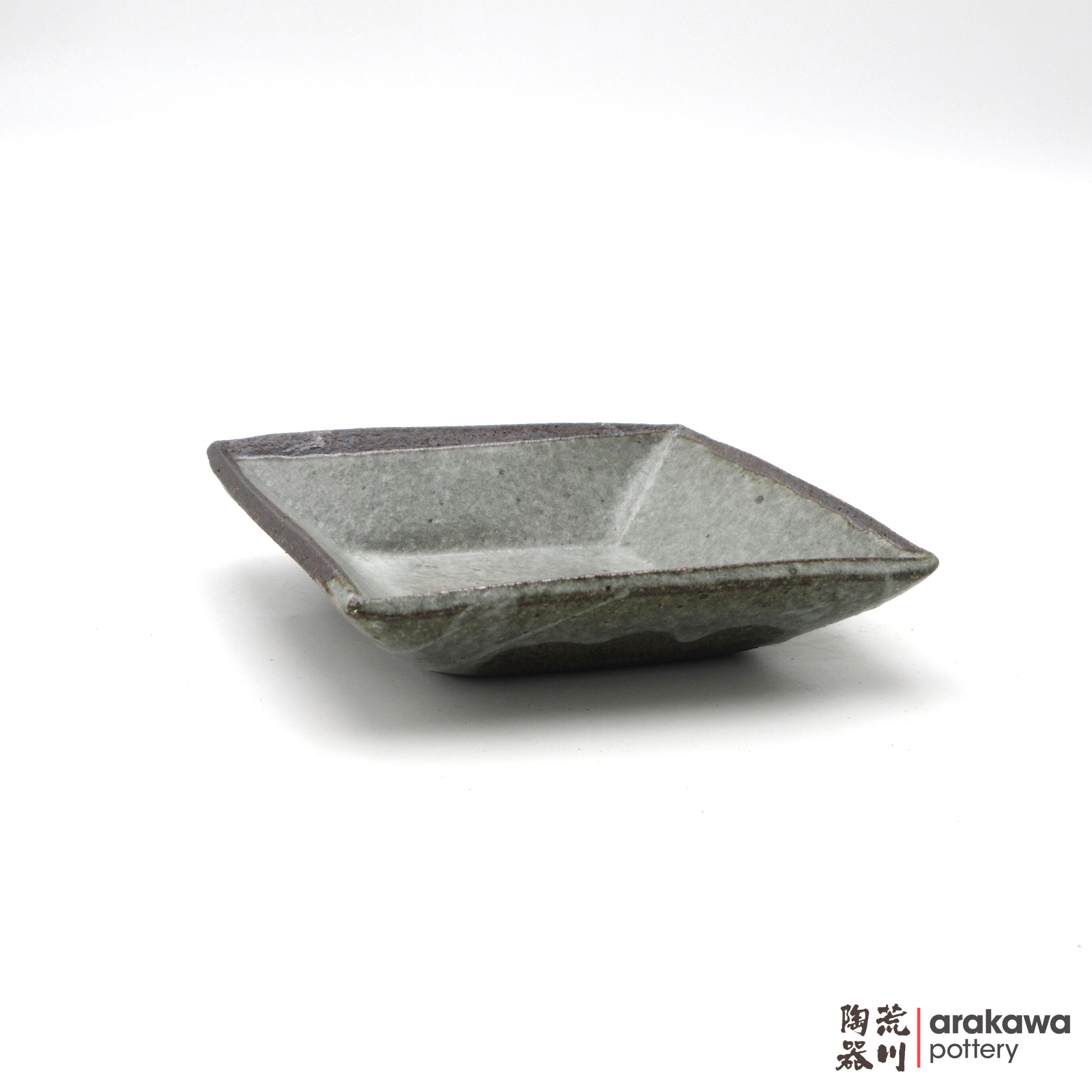 Handmade Dinnerware Square Dish (M) Side Dish 1014-113 made by Thomas Arakawa and Kathy Lee-Arakawa at Arakawa Pottery