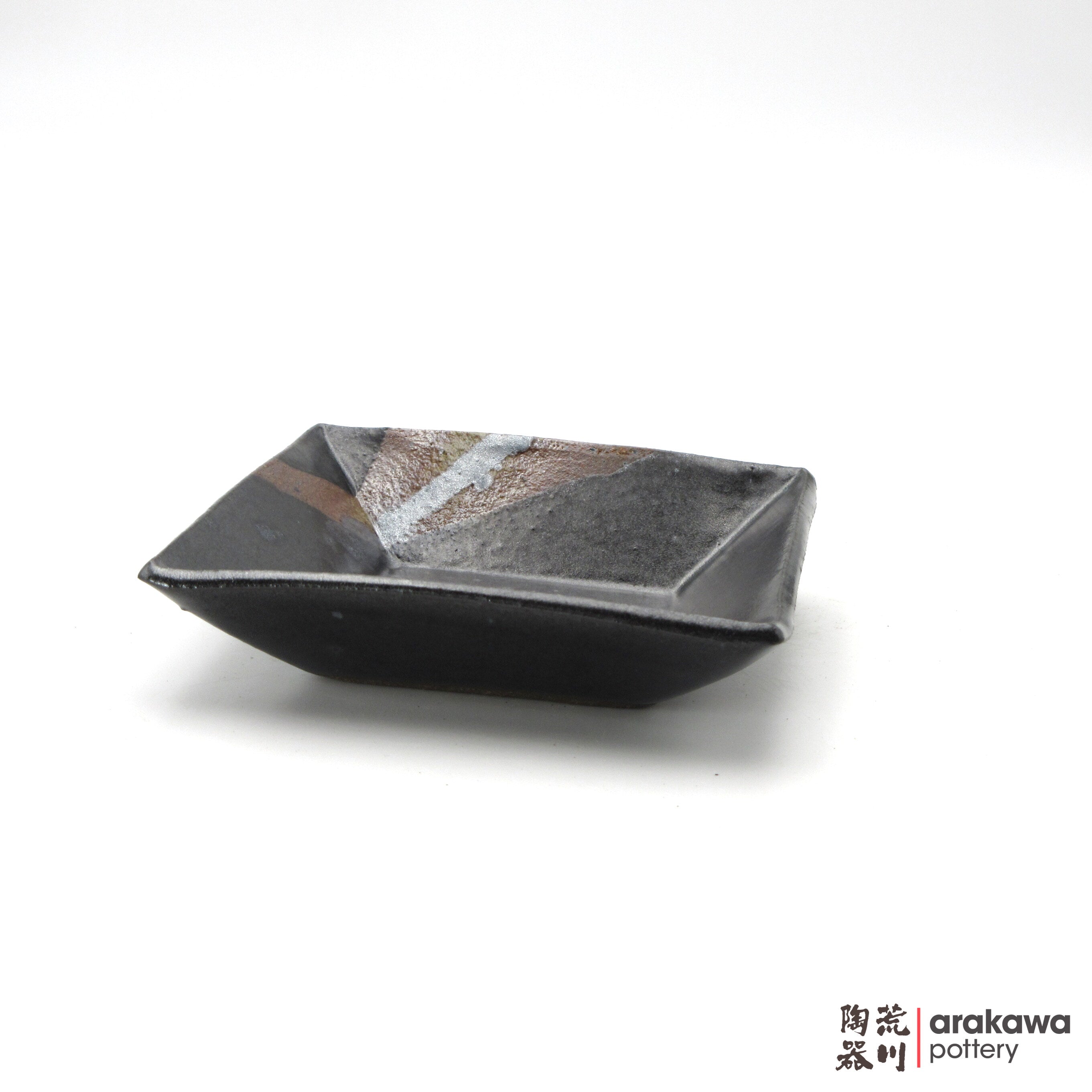 Handmade Dinnerware Square Dish (M) Side Dish 1014-124 made by Thomas Arakawa and Kathy Lee-Arakawa at Arakawa Pottery