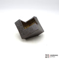 Handmade Ikebana Container Cube 4” 1015-040 made by Thomas Arakawa and Kathy Lee-Arakawa at Arakawa Pottery