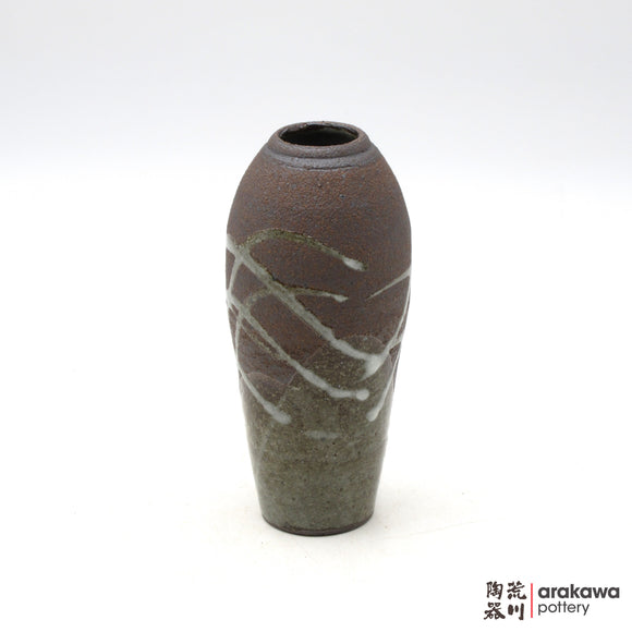 Handmade Ikebana Container Small Vase 6” 1015-089 made by Thomas Arakawa and Kathy Lee-Arakawa at Arakawa Pottery