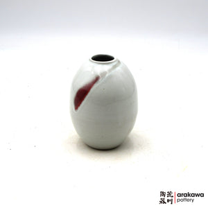 Handmade Ikebana Container Round Small Vase 5” 1104-033 made by Thomas Arakawa and Kathy Lee-Arakawa at Arakawa Pottery