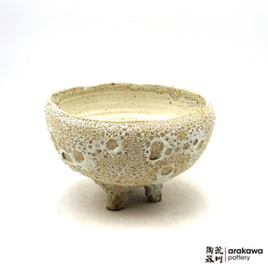 Handmade Ikebana Container MS Organic Bowl Comport 1104-058 made by Thomas Arakawa and Kathy Lee-Arakawa at Arakawa Pottery