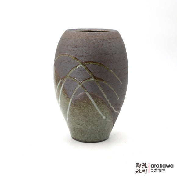 Handmade Ikebana Container Vase 7.5 1106-026 made by Thomas Arakawa and Kathy Lee-Arakawa at Arakawa Pottery