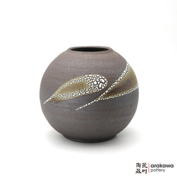 Handmade Ikebana Container Vase 7.5 1106-029 made by Thomas Arakawa and Kathy Lee-Arakawa at Arakawa Pottery