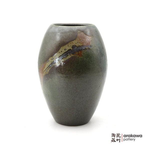 Handmade Ikebana Container Vase 7.5 1106-036 made by Thomas Arakawa and Kathy Lee-Arakawa at Arakawa Pottery