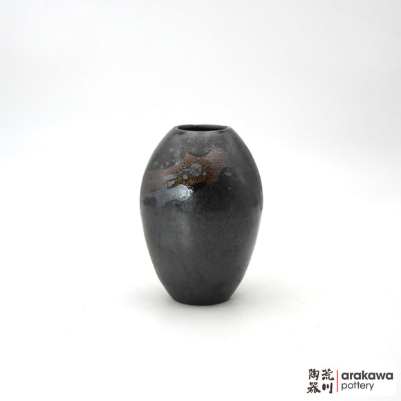 Handmade Ikebana Container Round Small Vase 6ﾔ 1106-054 made by Thomas Arakawa and Kathy Lee-Arakawa at Arakawa Pottery