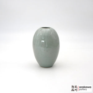 Handmade Ikebana Container Round Small Vase 6ﾔ 1106-057 made by Thomas Arakawa and Kathy Lee-Arakawa at Arakawa Pottery