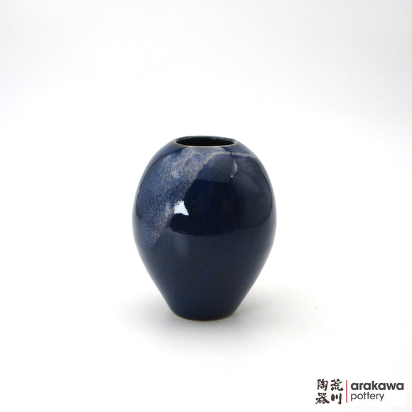 Handmade Ikebana Container Round Small Vase 5ﾔ 1106-061 made by Thomas Arakawa and Kathy Lee-Arakawa at Arakawa Pottery