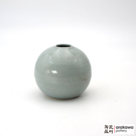Handmade Ikebana Container Round Small Vase 4ﾔ 1106-068 made by Thomas Arakawa and Kathy Lee-Arakawa at Arakawa Pottery