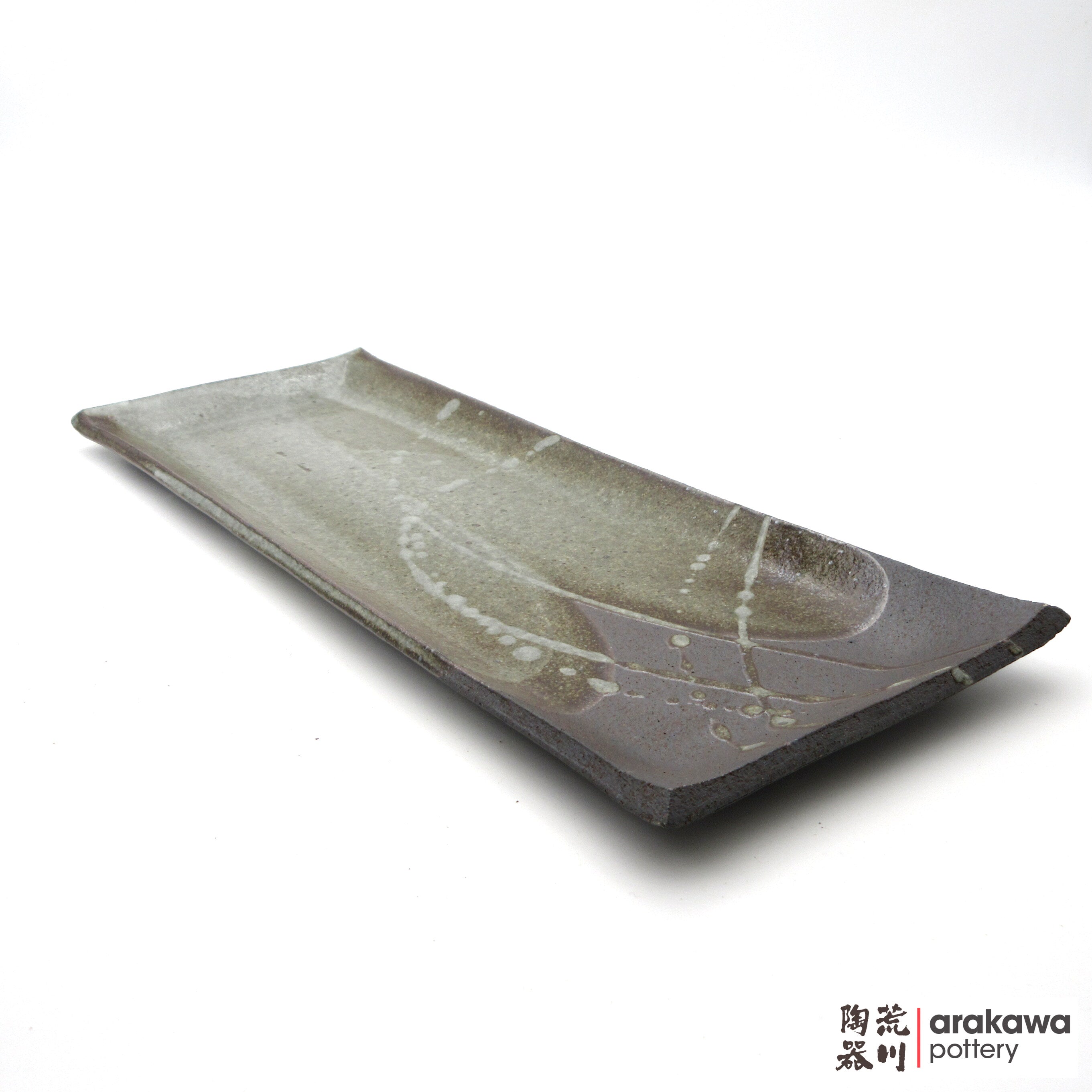 Handmade Dinnerware Slab Plate (Rectangular) 1125-139 made by Thomas Arakawa and Kathy Lee-Arakawa at Arakawa Pottery