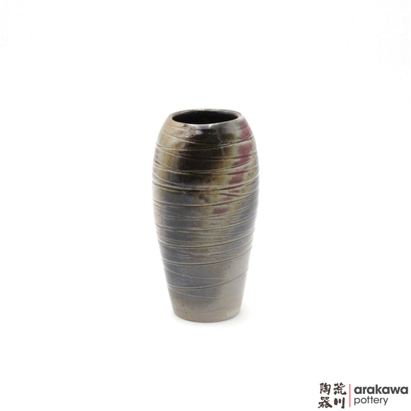 Handmade Ceramic Ikebana Container: Mini Vase (M) , Peacock glaze - 1127 - 113 made by Thomas Arakawa and Kathy Lee-Arakawa at Arakawa Pottery