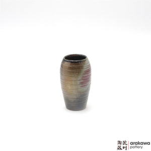 Handmade Ceramic Ikebana Container: Mini Vase (S) , Peacock glaze - 1127 - 120 made by Thomas Arakawa and Kathy Lee-Arakawa at Arakawa Pottery