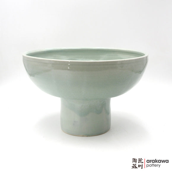 Handmade Ikebana Container Fusako Bowl Comport 1206-008 made by Thomas Arakawa and Kathy Lee-Arakawa at Arakawa Pottery