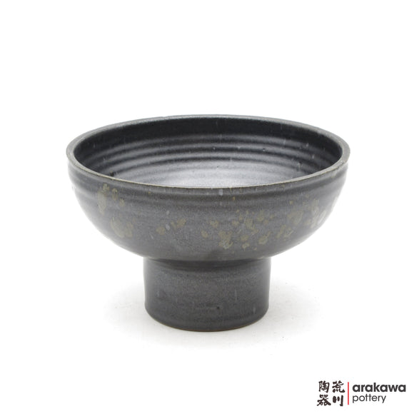 Handmade Ikebana Container - Fusako Jr. Bowl Comport  - 1208-021 made by Thomas Arakawa and Kathy Lee-Arakawa at Arakawa Pottery