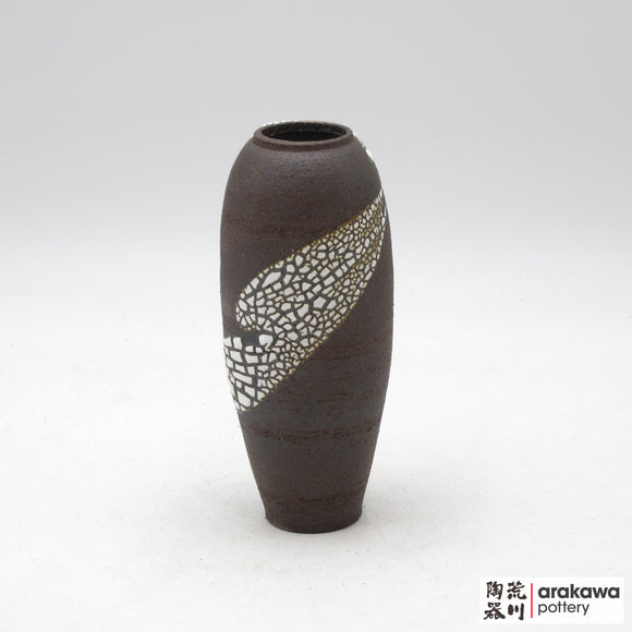 Handmade Ikebana Container - Small Vase (Skinny) - 1208-127 made by Thomas Arakawa and Kathy Lee-Arakawa at Arakawa Pottery