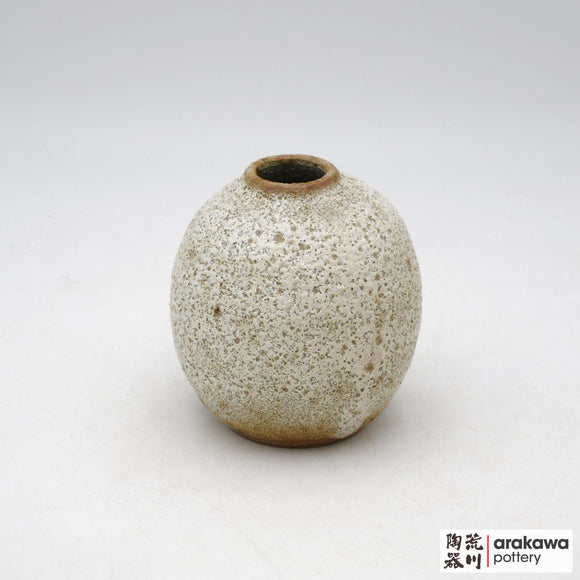 Handmade Ikebana Container Mini Vase (Round) 1228-063 made by Thomas Arakawa and Kathy Lee-Arakawa at Arakawa Pottery