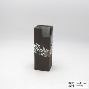 Handmade Ikebana Container Mini Cylinder (S) 1228-105 made by Thomas Arakawa and Kathy Lee-Arakawa at Arakawa Pottery
