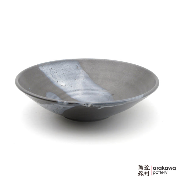 Handmade Ceramic Dinnerware: Ido Bowl (L), Black & Blue Glaze - 1224 - 042 made by Thomas Arakawa and Kathy Lee-Arakawa at Arakawa Pottery