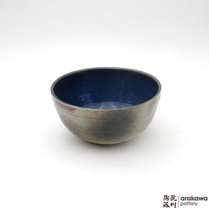 Handmade Ceramic Dinnerware: Soup Bowl, Peacock Glaze - 1224 – 067-1 made by Thomas Arakawa and Kathy Lee-Arakawa at Arakawa Pottery