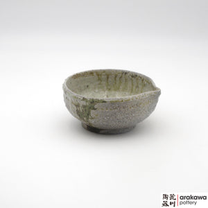 Handmade Ceramic Dinnerware: Katakuchi Bowl, Wood Fire glaze - 1224 - 086 made by Thomas Arakawa and Kathy Lee-Arakawa at Arakawa Pottery