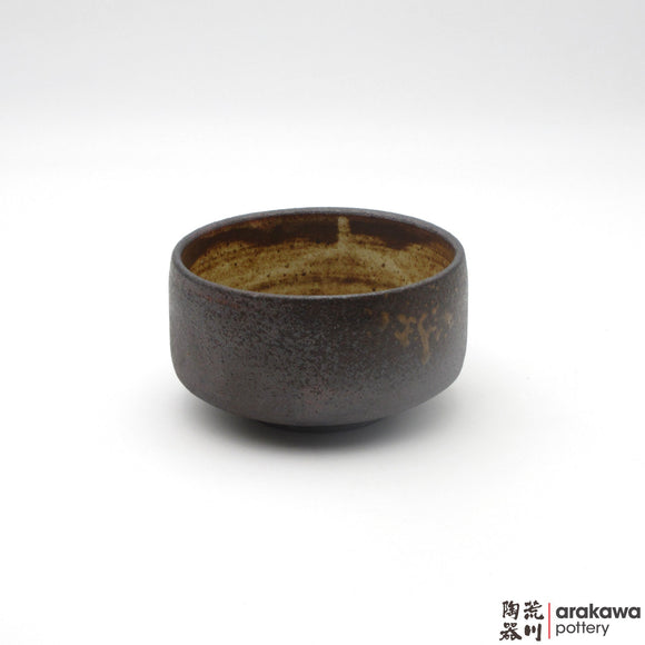 Handmade Ceramic Dinnerware: Tea Bowl, Wood Ash Glaze - 1224 - 092 made by Thomas Arakawa and Kathy Lee-Arakawa at Arakawa Pottery