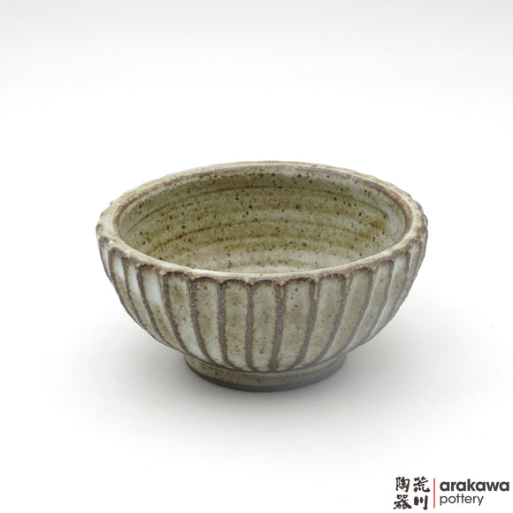 Handmade Ceramic Dinnerware: Fluted Bowl (S), Chun Glaze - 1224 - 098 made by Thomas Arakawa and Kathy Lee-Arakawa at Arakawa Pottery